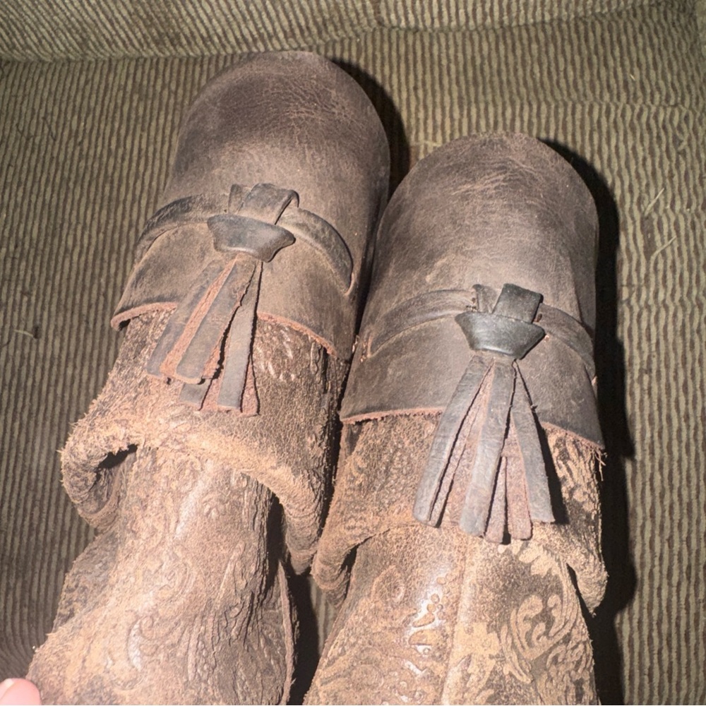 Merrell Brown Patterned Combat Boots - image 4